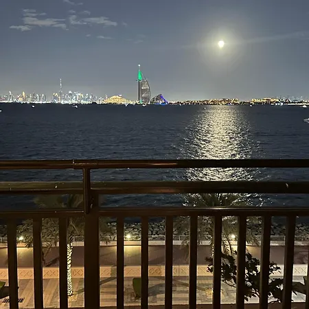 Cozy, Full Sea View, Private Beach, In 5 Stars Resort At The Palm دبي المظهر الخارجي الصورة