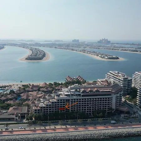 Cozy, Full Sea View, Private Beach, In 5 Stars Resort At The Palm دبي المظهر الخارجي الصورة