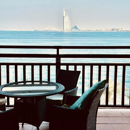 Cozy, Full Sea View, Private Beach, In 5 Stars Resort At The Palm دبي المظهر الخارجي الصورة