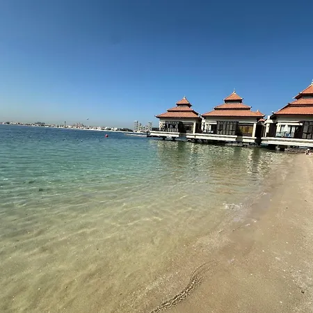 Cozy, Full Sea View, Private Beach, In 5 Stars Resort At The Palm دبي المظهر الخارجي الصورة