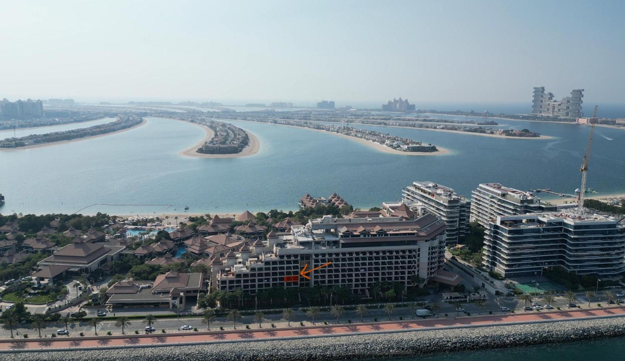 Cozy, Full Sea View, Private Beach, In 5 Stars At The Palm Appartamento *