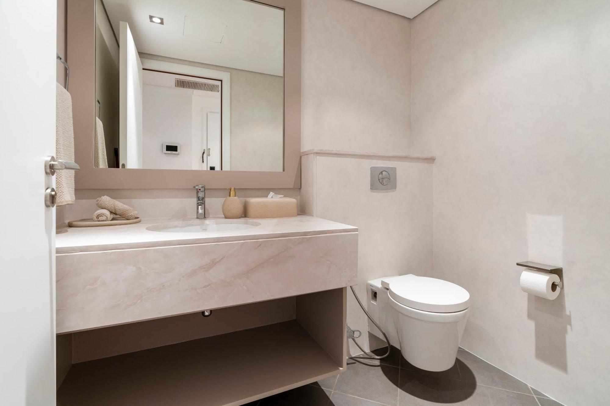 Cozy, Full Sea View, Private Beach, In 5 Stars At The Palm Appartamento